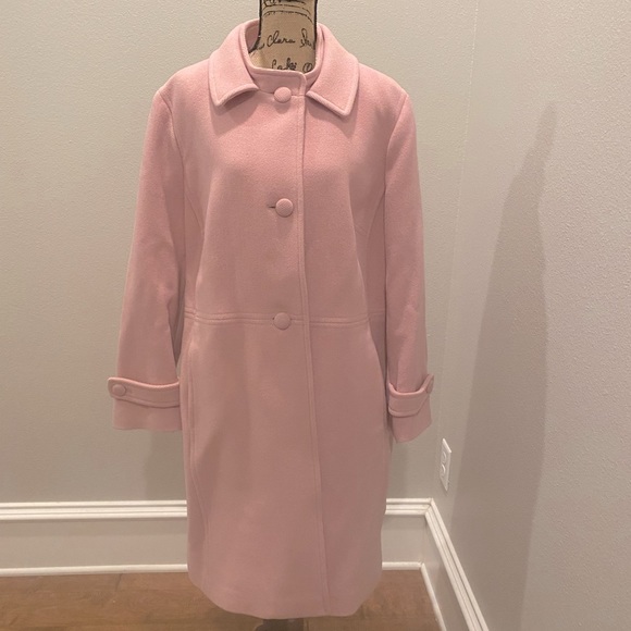 Talbots Jackets & Coats Talbots Pink Wool Lady Coat 2x 3x Poshmark